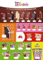 AFICHE PUBLICIDAD DE HELADOS 1/2 PLIEGUE - AGREGADOS